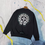 CHH Chrome Heart Sweatshirt Autumn and Winter Printed Crew Neck Sweatshirt Men and Women