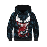 Men Spider Hoodie Spider-Man Anime 3D Sweater for Children