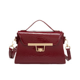 Jackie Kennedy Bag Crocodile Pattern Crossbody Bag Handbag