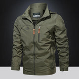 Tactics Style Men Outdoor Windproof Coat Men Casual Jacket Spring and Autumn Men's Jacket Outdoor Loose Breathable Casual Top