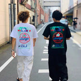 Cavempt Ce Life Cav @ Empt Abstract Printing Men's and Women's T-shirt Short Sleeve