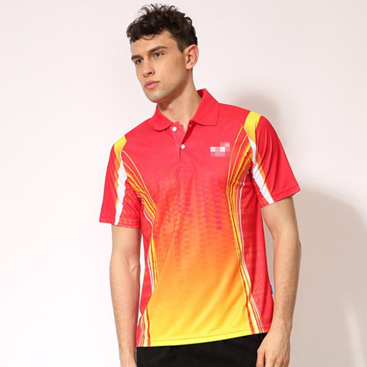 Cricket T Shirt Table Tennis Wear Casual Sportswear