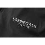 Fog Hoodie Double Line Sportswear Reflective Hooded Jacket Jacket Fear Of God