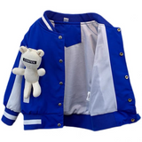 Toddler Boys Jackets Boys' Jacket Baseball Uniform Autumn Clothing