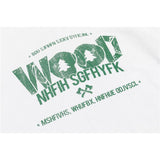 Men T Shirt Summer Casual Tops Men's Clothes Summer Wear Retro Short Sleeve American Casual Loose Letter Print T-shirt