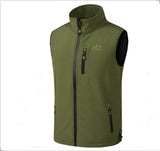 Mens Golf Vest Sports Slim Jacket Men's Sport Leisure Vest Spring and Autumn Outdoor Casual Vest Men