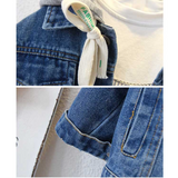 Toddler Boys Jackets Boys Autumn Clothing Hooded Denim Jacket Handsome