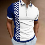 Polo Shirts Men's Summer Polo Shirt Short-Sleeved T-shirt Casual