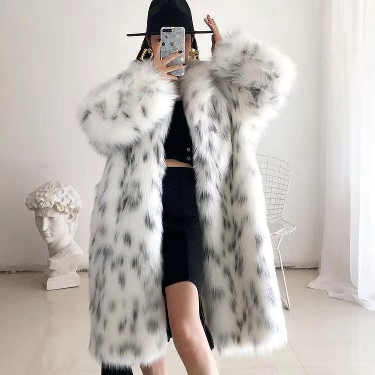 Full Length Faux Fur Coat