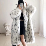Full Length Faux Fur Coat