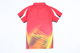 Cricket T Shirt Lapel Short Sleeve T-shirt Quick-Drying Gym Clothes