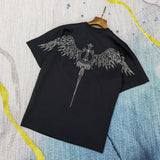 CHH Chrome Heart T Shirt Spring/Summer round Neck Short Sleeve T-shirt Men's and Women's Tops