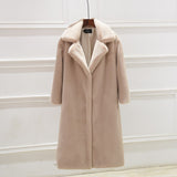 Full Length Faux Fur Coat