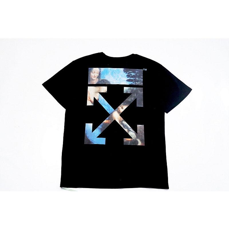 Off White T Shirt  Arrow Men's ShortSleeved Tshirt Large Size Casual Fashion Men's Clothing Owt
