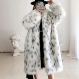 Full Length Faux Fur Coat