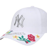 La 59fifty Hats MLB Hat Rose NY Yankees Baseball Cap La Peaked Cap