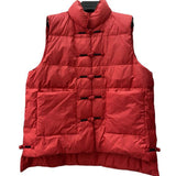 Women Winter Coats Puffer down Vest Lightweight down Vest Women's Retro Stand Collar