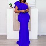 Mariah Carey See through Dress Solid Color Long Dress plus Size Dress Gown