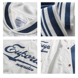Letterman Jacket Outfit Senior Jackets Varsity Baseball Coat Men's Spring and Autumn Jacket Casual Top
