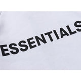 Fog Tops Autumn and Winter Double Line Letter Hoodie Sweater High Street Men and Women Fleece Zipper Coat Fear Of God