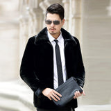 Beaver Coat Men's Autumn and Winter Imitation Fur Men's Jacket Short Casual Jacket