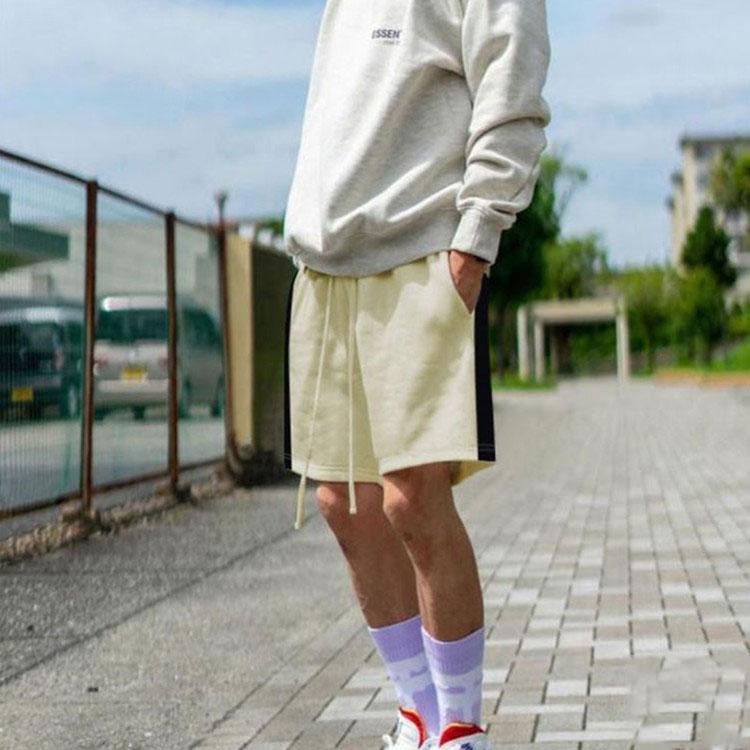 Fog Essentials Shorts Fog Fear Of God Essentials Drawstring Sports Shorts Men and Women Loose Shorts