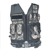 Tactics Style Men's Outdoor Vest Tactical Vest Outdoor Tactics Vest Camouflage Multifunction Vest Field Outdoor Vest