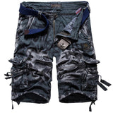 Tactics Style Men Short Outdoor Men Multi-Pocket Workwear Camouflage