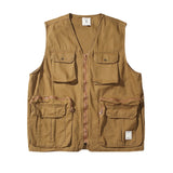 Men Shirts Frock Vest Men's Summer Vintage Vest Waistcoat Overcoat