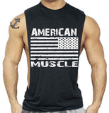 Man Tanks Sports Large Slit Cotton Vest