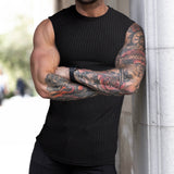Man Tanks Summer Sports Slim-Fitting Vest Men