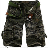 Tactics Style Men Short Cargo Shorts Multi-Pocket Loose Cargo Pants