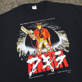 Akira T Shirt Vintage Day Man Print Short Sleeve T-shirt Oversize