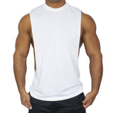 Man Tanks Men's Solid Color Fitness Sports Cotton