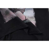 Charlie Luciano T Shirt Dark Fairy Tale Series Devil Castle Pure Cotton Loose Couple