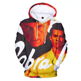 Cobra Kai Hoodie Cobra Printing Plus Velvet