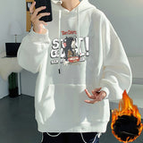 Tom and Jerry Hoodie Sweater Men's Hooded Autumn and Winter Loose Top