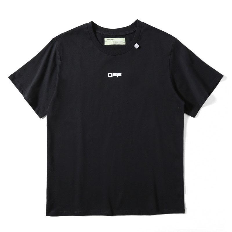 Off White T Shirt Ow Casual Plus Size Men's Tops Spring Summer Short Sleeves Tshirt Owt