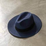 Straw Hat Straw Hat Fedora Hat Gentlemen's Hat Anti-DDoS Straw Hat
