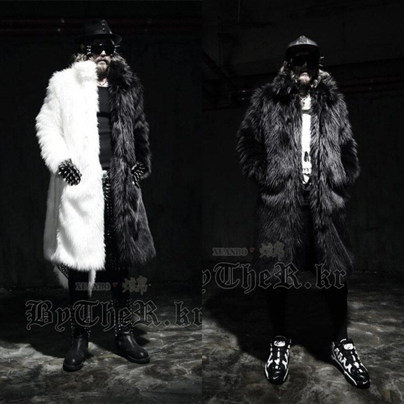 Full Length Faux Fur Coat