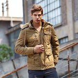 Tactics Style Men Outdoor Windproof Coat Men Casual Jacket Men's Winter Jacket Loose plus Size Workwear Coat