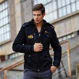 Tactics Style Men Outdoor Windproof Coat Men Casual Jacket Men's Winter Jacket Loose plus Size Workwear Coat