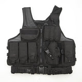 Tactics Style Men's Outdoor Vest Tactical Vest Training Vest Camouflage Breathable Workout Devices Tactics