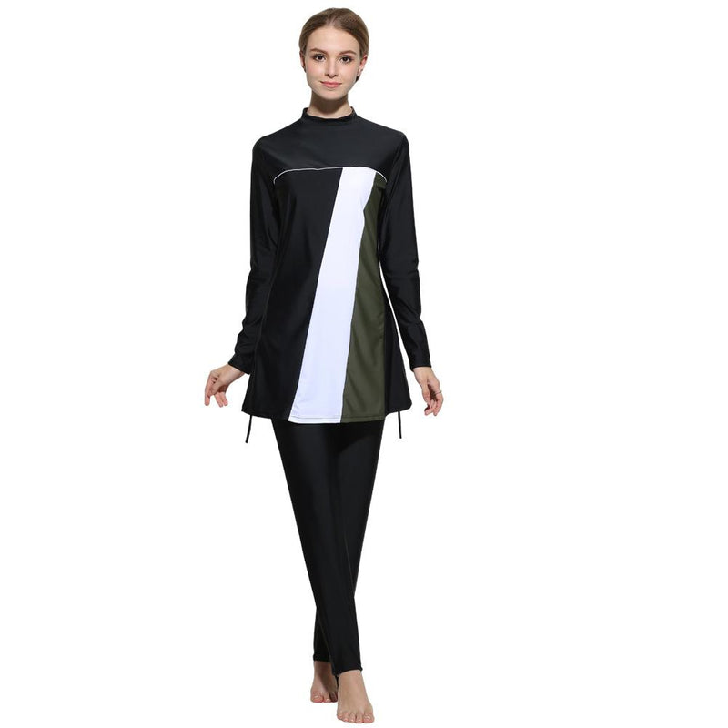 Burkini Swimwear Muslim Fashion Outfits Ladies Conservative Beach Swimsuit