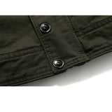 Men Fit Bomber Jacket Windbreaker Moto Street Coat Fall Winter Men's Jacket Military Suit Casual Coat plus Size Cotton Jacket