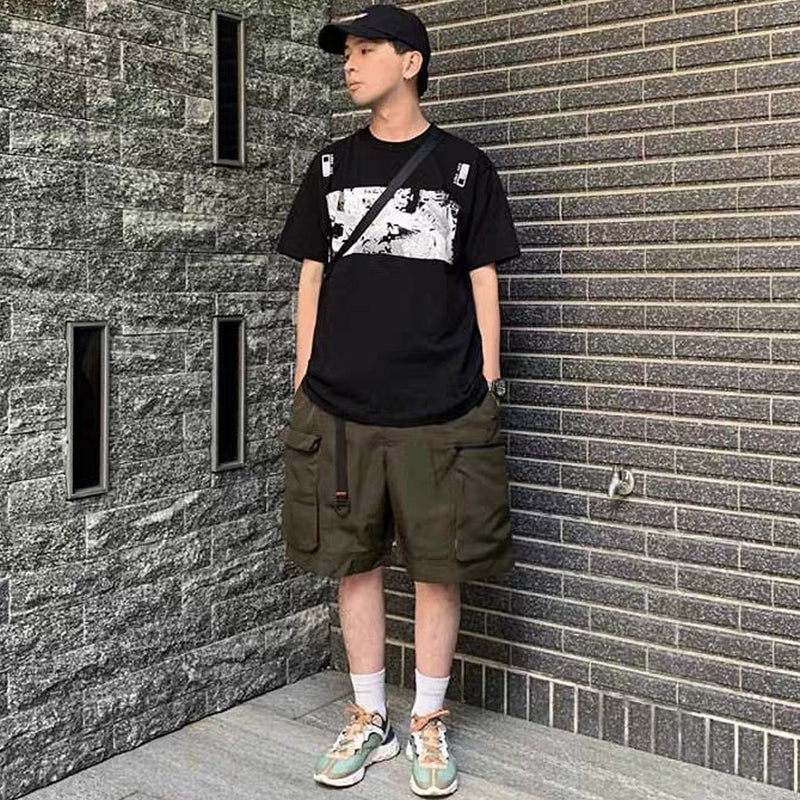 Cavempt Ce Life Cav @ Empt Arm Mobile Phone Printing Men's and Women's T-shirt Short Sleeve