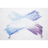 Men's T-shirt Short-Sleeved T-shirt Men's Summer Hip Hop Cool Graffiti Printing Loose Trendy Half-Length Sleeves T