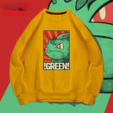 Men and Women Pokemon Pikachu Hoodie Pikachu Crew Neck Pullover Sweatshirt