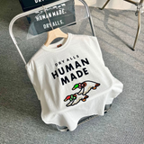 Human Made T-Shirt Loose Short Sleeve Men and Women