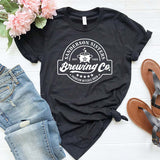 Halloween Costumes Brewing Sanderson L Printed round Neck T-shirt for Women